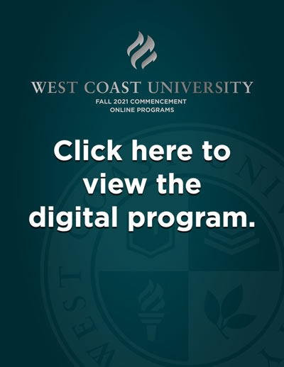 Online Programs Fall 2021 Commencement Program